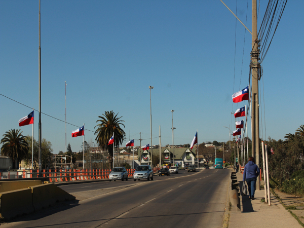 Embanderan puentes de San Antonio en el mes de la Patria&nbsp;