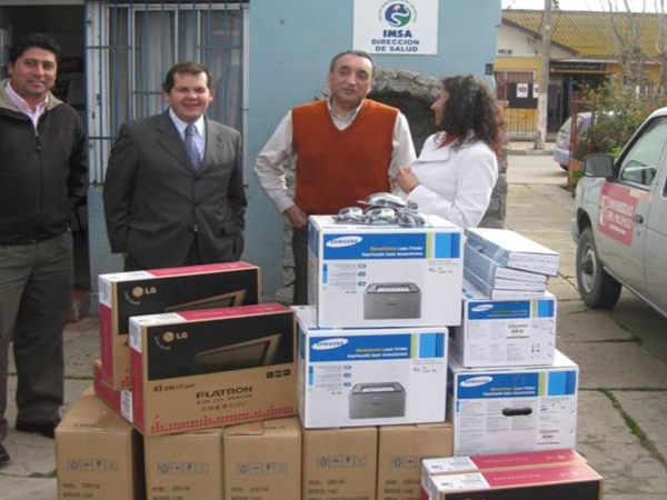 Universidad del Pac&iacute;fico entrega importante aporte a Departamento de Salud Municipal