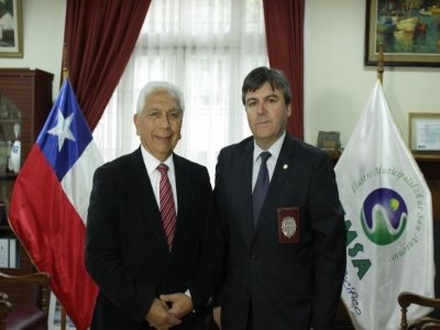 Nuevo Subprefecto de la Polic&iacute;a de Investigaciones de San Antonio realiza visita protocolar.