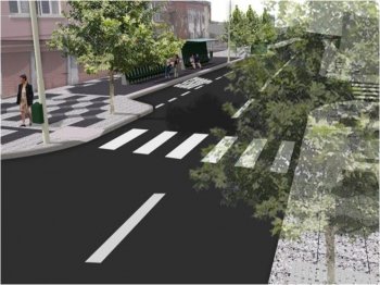 Con el mejoramiento de Gregorio Mira se inicia la remodelaci&oacute;n del centro comercial de San Antonio