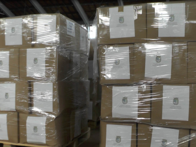 Comenz&oacute; la entrega de cajas de mercader&iacute;a en la comuna de San Antonio