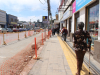 En ejecución las obras de reposición de vereda sur en Avenida Centenario   