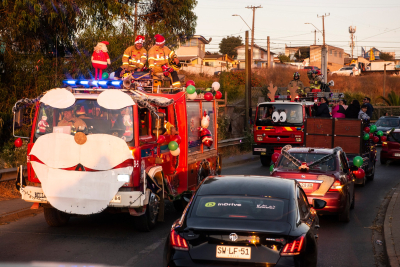 San Antonio se Ilumin&oacute; de Alegr&iacute;a y Esperanza con la Caravana de Navidad 2024